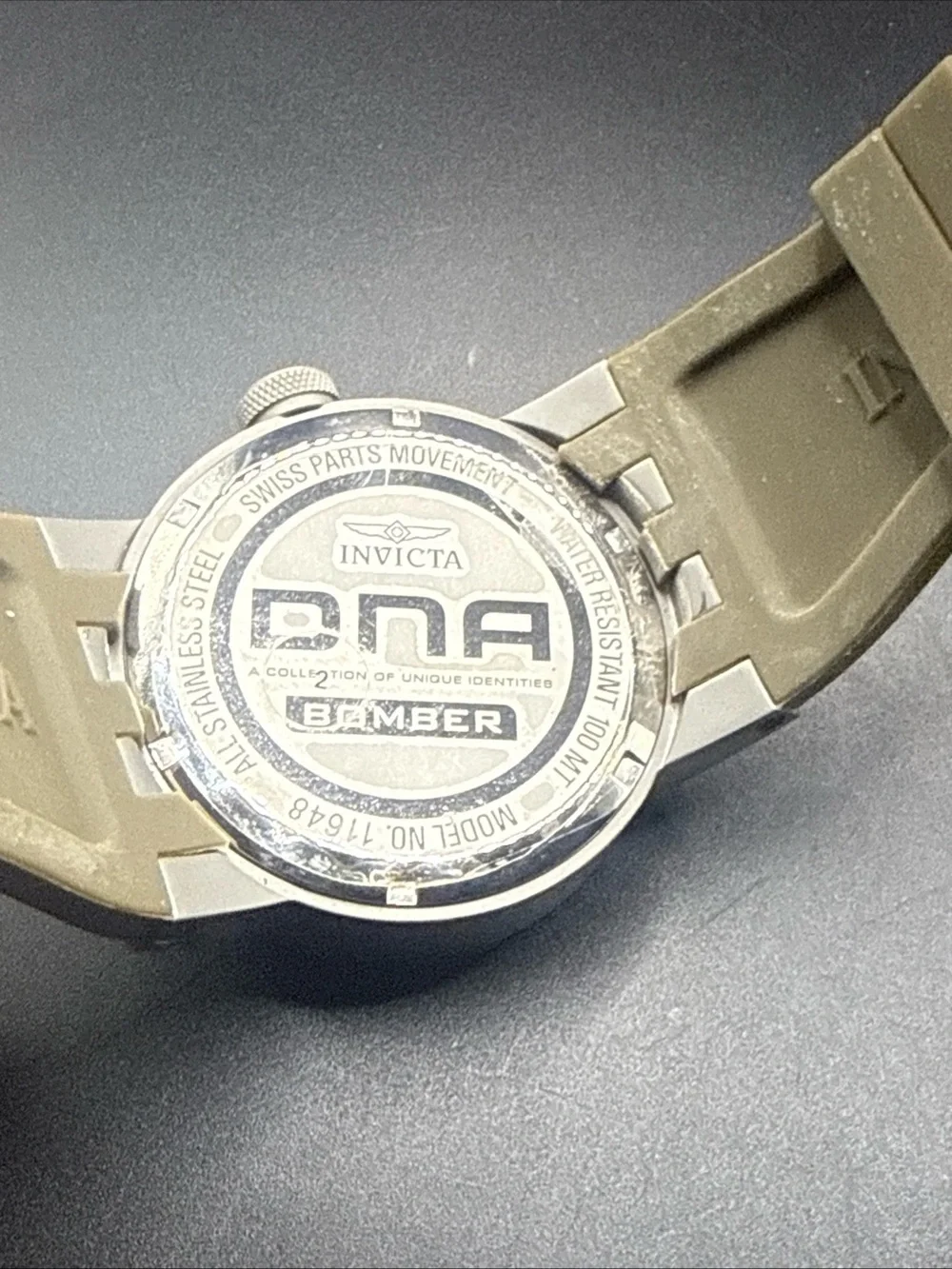 Invicta DNA 11648 Men's Watch DNA BOMBER  Military